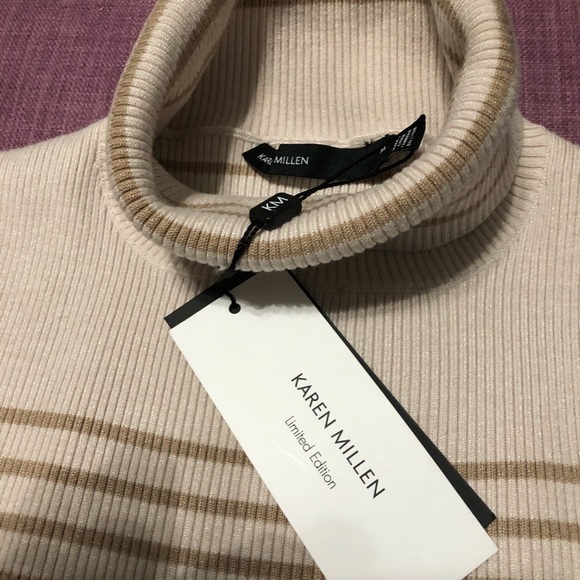 Karen Millen Sleeveless Cowl Neck Sweeter - Picture 7 of 7